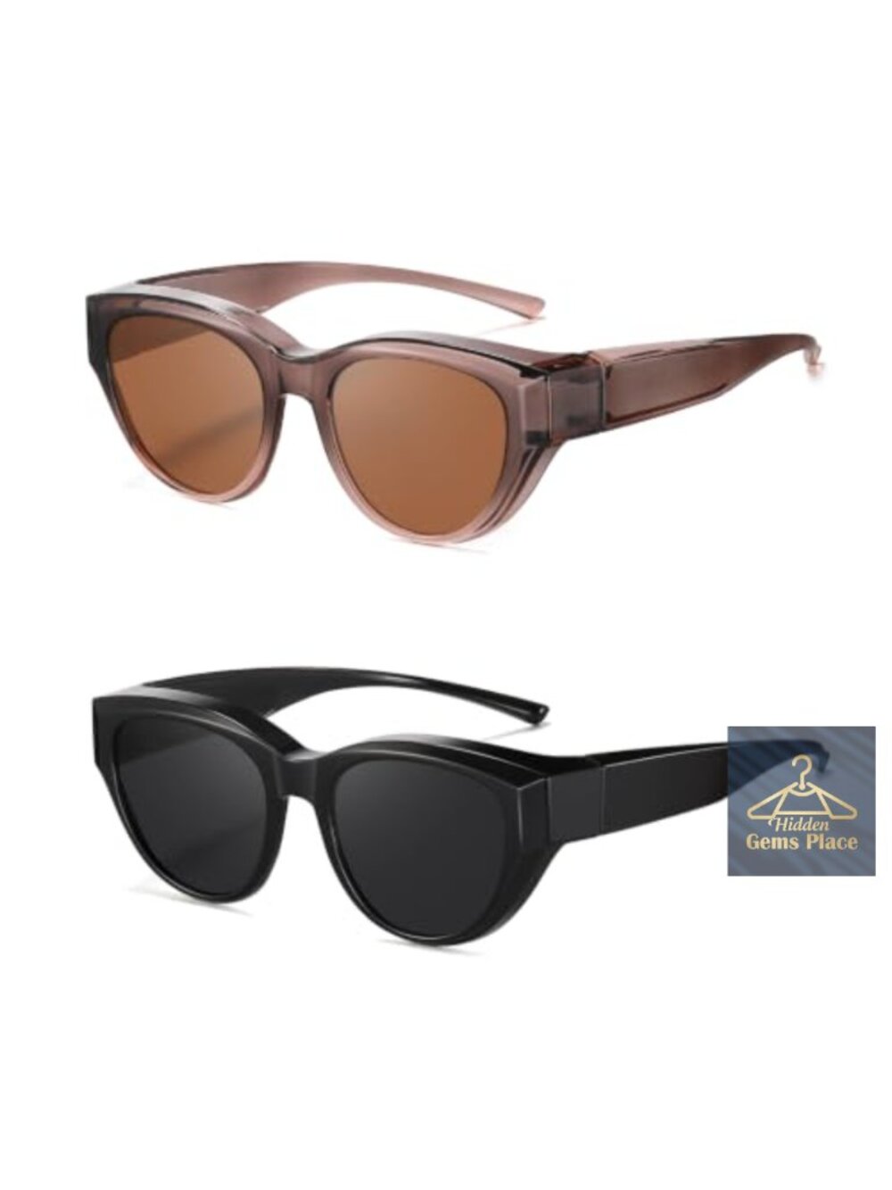 Cat Eye Polarized Fit Over Sunglasses for Women UV400